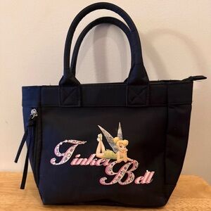 Disney Black Tinker Bell Tote Bag